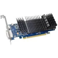 Видеокарта/ VGA ASUS NVIDIA GeForce GT 1030 2GB, GDDR5/64-bit, PCIe 3.0, 1xDVI-D, 1xHDMI 2.0, 2-slot 90YV0AT0-M0NA00