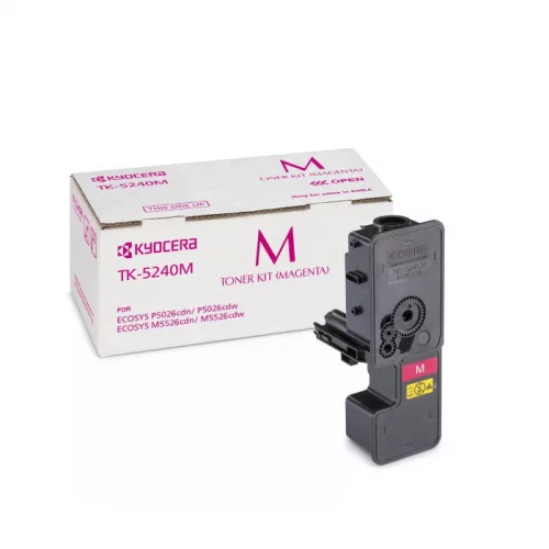 Тонер-картридж Kyocera TK-5240M пурпурный 3000 страниц для Mita P5026cdn/ cdw, M5526cdn/ cdw (1T02R7BNL0)