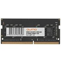 QUMO DDR4 SODIMM 8GB QUM4S-8G3200P22 PC4-25600, 3200MHz OEM/ RTL