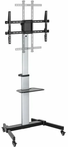 Подставка для телевизора Ultramounts UM307B черный/ белый 37-86 макс.50кг напольный мобильный (1982717) (1982717#MLN)
