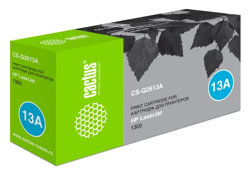 Картридж лазерный Cactus CS-Q2613A Q2613A черный (2500стр.) для HP LJ 1300 фото 5