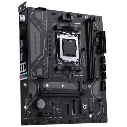 Материнская плата MAXSUN MS-Challenger B650M, AM5, B650, 2*DDR5, 3*SATA3, M.2, 4*USB 3.2, 2*USB 2.0, 1*PCIEx16, 1*PCIEx1, DP+HDMI, mATX фото 2