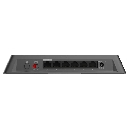 Конфигурируемый коммутатор/ Конфигурируемый коммутатор, 5x1000Base-T, 1x10GBase-T, DIP-переключатель, корпус металл (DMS-106XT/A2A) фото 4