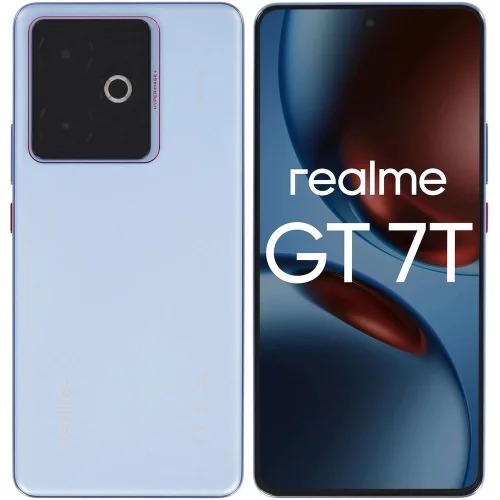 Смартфон Realme GT7T 12+512 RMX5085 12+512 синий (RMX5085 12+512 ICESENSE BLUE)