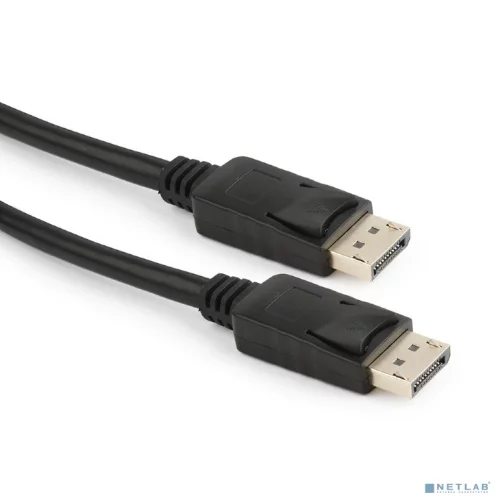Bion Кабель DisplayPort v1.2, 20M/ 20M, 3840x2160, экран, 1,8м, черный [BXP-CC-DP-018]