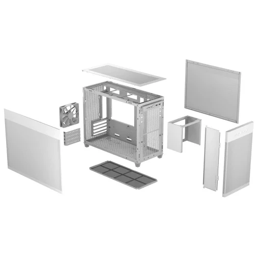 Корпус ASUS AP201/ WHT/ MESH AP201 ASUS PRIME CASE MESH WHITE EDITION (90DC00G3-B39000) (771913) фото 6