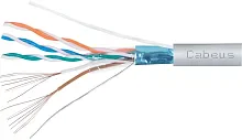 Кабель Cabeus FTP-4P-CAT.5E-PATCH-LSZH-GY кат.5E F/UTP 4 пары LSZH внутренний 305м серый