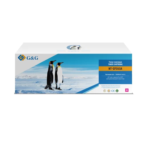 Картридж G&G GG-CF353A пурпурный (1000стр.) для HP CLJ Pro MFP M176/M176FN/M177/M177FW