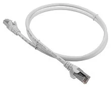 Патч-корд LANMASTER LSZH FTP кат.5e, 1.0 м, белый (LAN-PC45/ S5E-1.0-WH) (LAN-PC45/S5E-1.0-WH)
