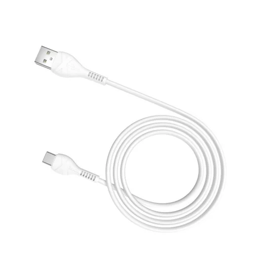 HOCO HC-10512 X37/ USB кабель Type-C/ 1m/ 2.4A/ White фото 3