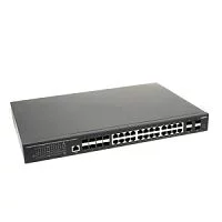 PoE Коммутатор OSNOVO SW-32G4X-3L Управляемый L3 PoE коммутатор Gigabit Ethernet на 16xGE RJ-45 c PoE + 8xGE Combo (RJ-45 + SFP) + 4x1G/10G SFP+ Uplink. Порты: 16 x GE (10/100/1000 Base-T) с поддержкой PoE (IEEE 802