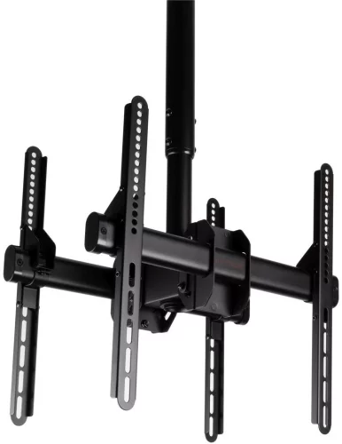 Кронштейн для телевизора Arm Media LCD-1750 черный 26-65 макс.90кг потолочный поворот и наклон (10175) фото 5