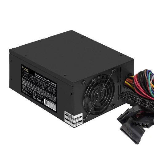 Exegate EX235029RUS Блок питания 500W APFC,2х8 cm fan, 20+4pin/ (4+4)pin , 2xPCI-E , 9xSATA ((Server) PRO)