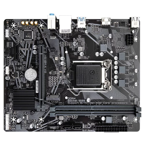 Материнская плата Q470 S1200 MATX H510M K V2 2.0 GIGABYTE фото 3
