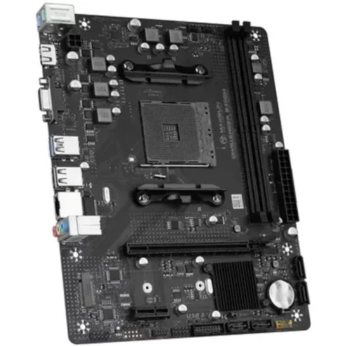 MAXSUN MS-Challenger B450M (Socket AM4, mATX, 2*DDR4, VGA+HDMI, 4*SATA3, 1*M.2, 1*PCIEx16/ 1*PCIEx1, 2*USB2.0, 2*USB 3.2 Gen1, LAN 1*1G, RTL) фото 2