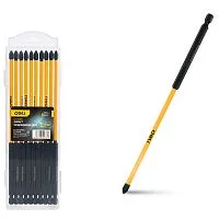 Набор торсионных бит для ударных шуруповертов 10шт Deli DL251200 PH2*200мм, сталь S2, пласт.кейс