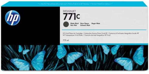 Картридж/ HP 771C 775ml Matte Black Ink Cartridge (B6Y07A)