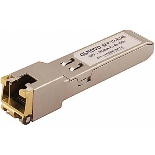 SFP-TP-RJ45 Медный SFP модуль Gigabit Ethernet с разъемом RJ45. (OSN-11477)