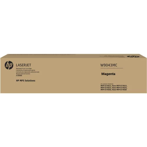 Тонер-картридж/ Тонер-картридж HP для Color LJ Managed MFP (E77822, E77825, E77830), пурпурный (W9043MC)