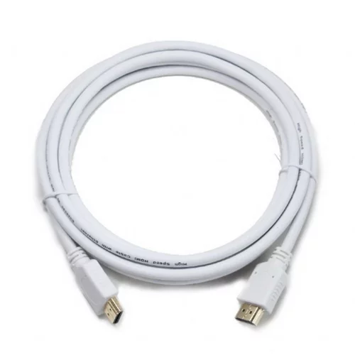Кабель HDMI Gembird/ Cablexpert , 1.8м, v1.4, 19M/ 19M, белый, позол.разъемы, экран, пакет(CC-HDMI4-W-6) фото 2