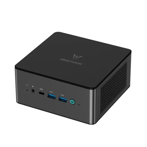 Minisforum Мини Компьютер UM890PRO/BAREBONE (AMD R9 8945HS) AMD Radeon780M, Win11 Pro