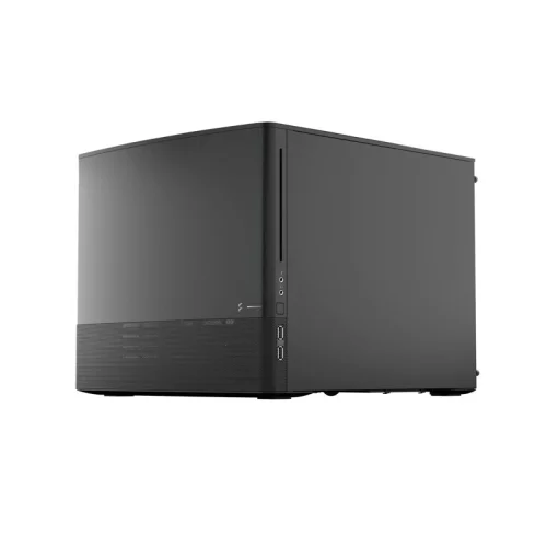 Корпус ПК без блока питания/ Case Fractal Design Node 804, Mini-Tower, 3x120mm, 2xUSB-A 3.2 mATX, mITX Black (FD-CA-NODE-804-BL-W)