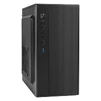 Корпус MINITOWER mATX W/PSU 2хUSB+USB3.0 HD Audio черный BAA-408U EX298155RUS EXEGATE