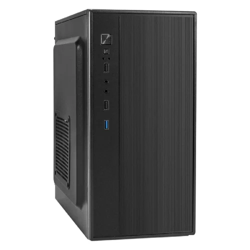 Корпус MINITOWER mATX W/PSU 2хUSB+USB3.0 HD Audio черный BAA-408U EX298155RUS EXEGATE