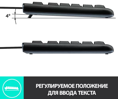 Клавиатура Logitech K120, латиница (920-002583) фото 4