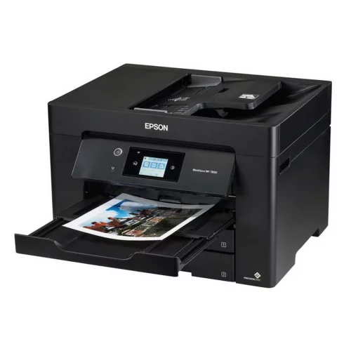 Epson WF-7830DTWF (МФУ струйное цветное P/ S/ C, A3, 1200x2400 dpi, 25 стр/ мин, USB, Wi-Fi, NFC, Air, модуль STI6200B-D101 (C11CH68403)