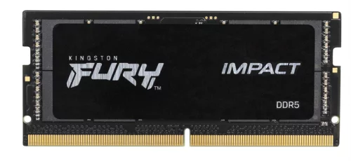 Память оперативная/ Kingston 16GB 4800MT/s DDR5 CL38 SODIMM FURY Impact PnP (KF548S38IB-16)
