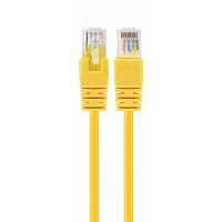 Кабель Cablexpert Патч-корд UTP Cablexpert PP12-0.5M/ Y кат.5e, 0.5м, литой, многожильный (жёлтый) (PP12-0.5M/Y)