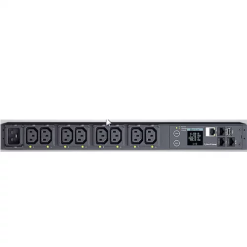Блок распределения питания/ PDU CyberPower PDU81005 1U type, 16Amp, plug IEC 320 C20, (8) IEC 320 C13