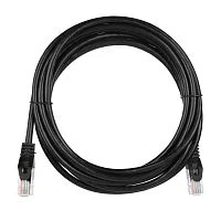 Кабель ACD Патч-корд ACD-LPU5C-30B |ACD-LPU5C-30B| Cat5e UTP 24AWG 4Pair, 7/ 0.18мм CU Черный, 3.0м, (741791)