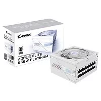 Блок питания ПК Gigabyte AE850PM PG5 ICE 850W, 80Plus, Platinum, Полностью модульный, PCIe Gen 5.1, ATX 3.0 compatible. 28200-AE85W-1EUR (GP-AE850PM PG5 ICE)