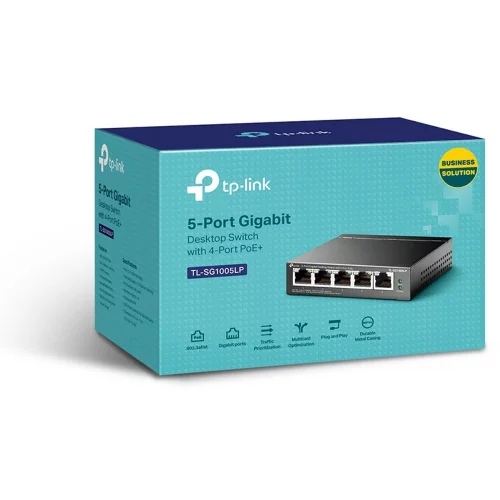 Коммутатор TP-Link TL-SG1005LP (TL-SG1005LP) фото 3