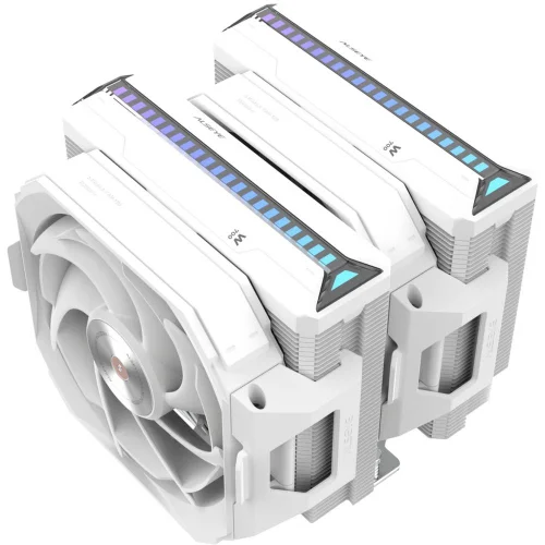 Кулер ALSEYE W700-W 134*148*159mm, 1000-2200RPM, 33.18-86.2CFM, 0-35.3dBA, 12V, 0.02-0.3A, Dual Ball (AS.01.08.0016) фото 2