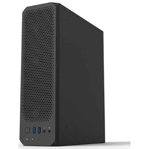 Корпус с блоком питания 230W/ Case Foxline FL-1004-TFX230B-85 mATX case, black, w/PSU TFX 230W 85+ bronze, w/2xUSB3.0, HDA, w/pwr cord, w/8cm FAN фото 2