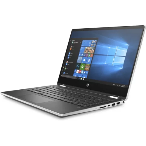 Ноутбук-трансформер HP Pavilion x360 14-dh1009ur 14 FHD Touch/ Core i5-10210U/ 8GB/ 512GB SSD/ GeForce MX130 2GB/ WiFi/ BT/ FPR/ Win10/ серебристый (104A6EA) фото 3