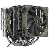 Thermalright Кулер Frost Commander 140 LGA115X/1200/1700/2011/-3/2066/AM4/AM5 (Dual Tower, 120mm + 140mm PWM Fan, медное основание, 5 тепл. трубок 8мм) / TRFC140