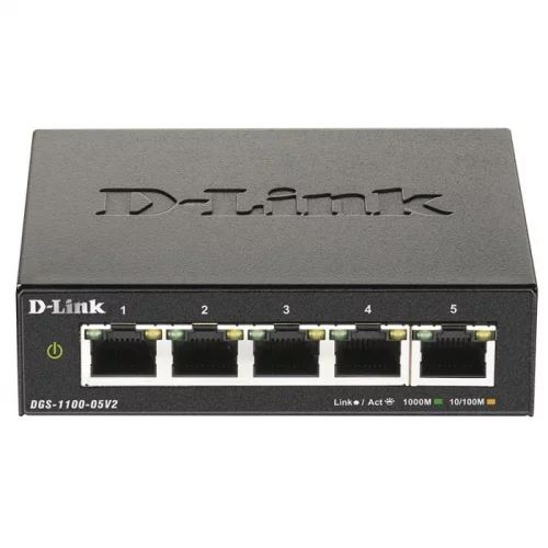 Коммутатор D-Link DGS-1100-05V2/ A1A (DGS-1100-05V2/ A1A) (DGS-1100-05V2/A1A)