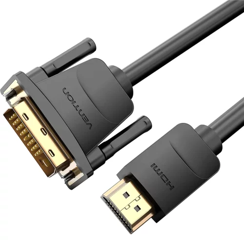 Кабель Vention HDMI 19M/DVI-D Dual link 25M - 2 м. (ABFBH)