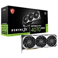 Видеокарта MSI RTX4070 SUPER VENTUS 3X OC 12GB GDDR6X 192bit 3xDP HDMI 3FAN (RTX 4070 SUPER 12G VENTUS 3X OC)