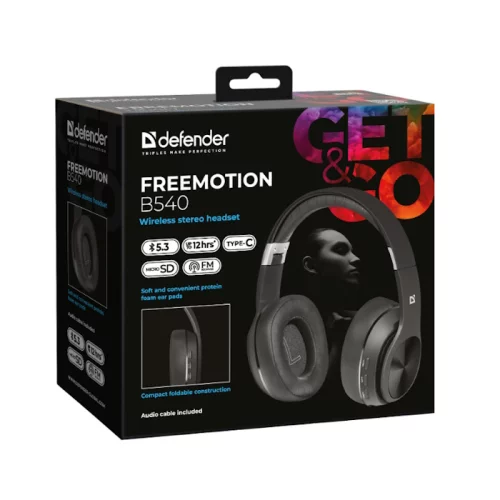*Гарнитура Defender FreeMotion B540 Black (63540) фото 6