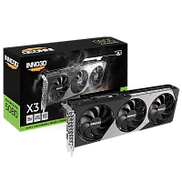 Видеокарта INNO3D RTX5080 X3 16GB GDDR7 256bit 3xDP HDMI 3FAN RTL (N50803-16D7-176068N)