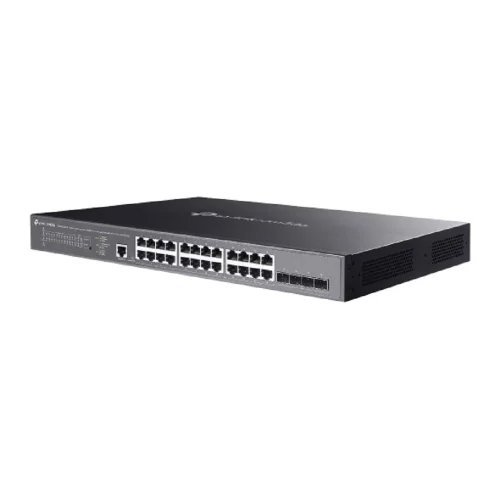 Коммутатор/ Omada 24-Port Gigabit and 4-Port 10GE SFP+ L2+ Managed Switch with 16-Port PoE+ & 8-Port PoE++ (SG3428XMPP) фото 3