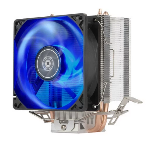 Вентилятор Silverstone SST-KR03 Kryton CPU Cooler, excellent cooling and low noise, silent hydraulic bearing 92mm blue LED fan, universal Socket compatibility, RTL {20} (G530KR03A410020)