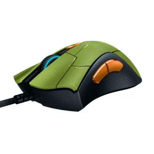 Игровая мышь Razer DeathAdder V2 - HALO Infinite Edition, Wired, USB, 20000dpi, 8But, cable 2.1 m (RZ01-03210300-R3M1) фото 2
