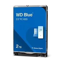 Жесткий диск/ HDD WD SATAIII 2Tb 2.5"" Blue 5400 128Mb 1 year warranty (WD20SPZX-00UA7T0)
