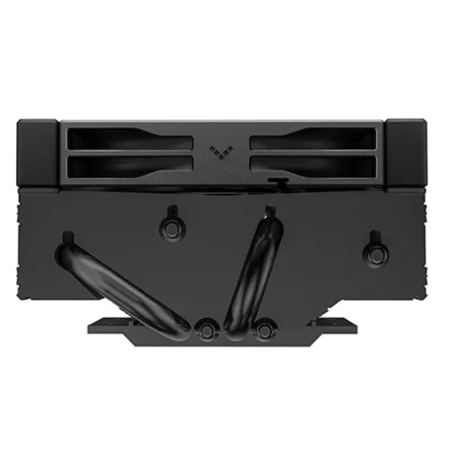 DEEPCOOL AN400 BLACK LGA1700/ 1200/ 115X/ AM5/ AM4 низкопрофильный 52,5 mm (27шт/ кор, TDP 150W, PWM, Fan 120mm, 4 тепл. Трубок, Copper Base, White LED, черный) RET фото 2